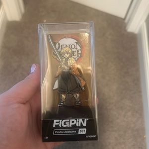 Demon slayer Zenitsu agatsuma pin